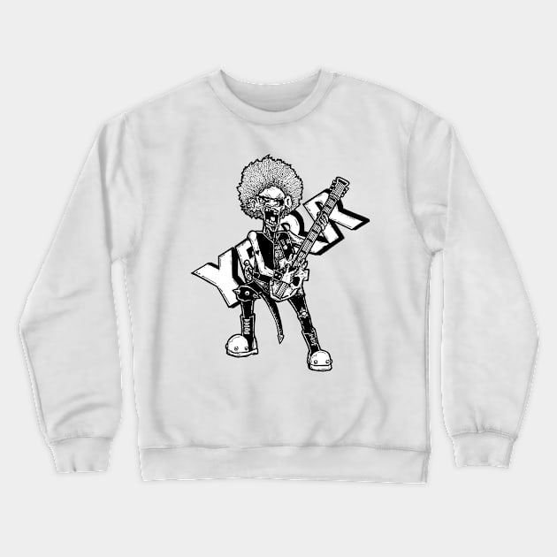 Pirate Rocker Crewneck Sweatshirt by Spevna